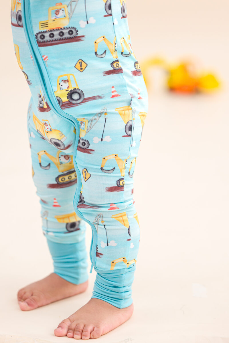 Hard Hat Hounds Bamboo Viscose Convertible Romper