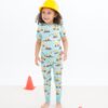 Birdie Bean Hard Hat Hounds Bamboo Viscose Pajamas Set