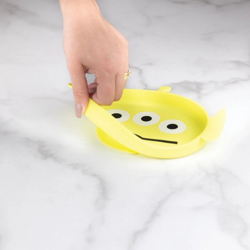 Bumkins Silicone Grip Dish: Toy Story Alien Feeding