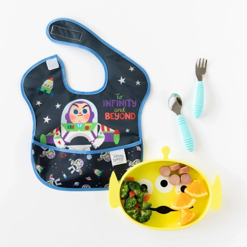 Silicone Grip Dish: Toy Story Alien made by Bumkins