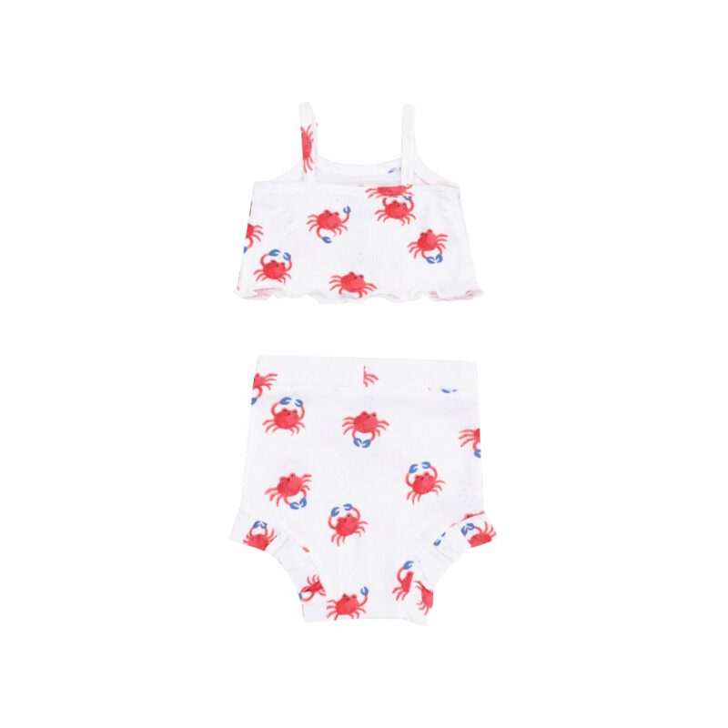 Crabby Cuties Tank Top & High Waisted Short from Angel Dear