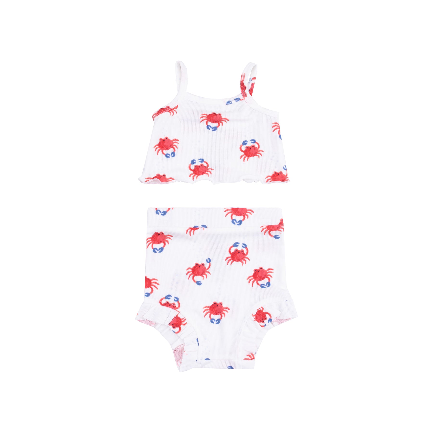 Angel Dear Crabby Cuties Tank Top & High Waisted Short