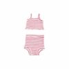 Angel Dear Stripe Vintage Red Tank Top & High Waisted Short