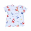 Crayon Crabs Crew Neck Tee and Short from Angel Dear