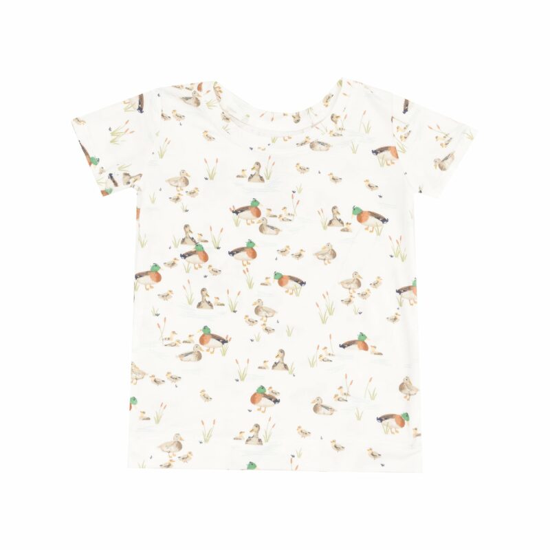 Duckling Families Bamboo Viscose Loungewear Short Set from Angel Dear