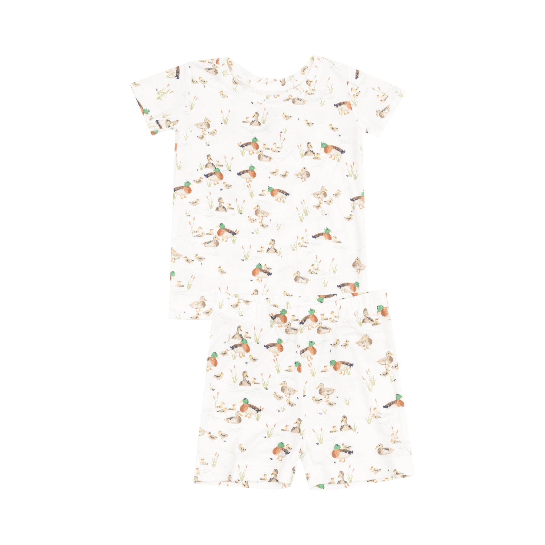 Angel Dear Duckling Families Bamboo Viscose Loungewear Short Set