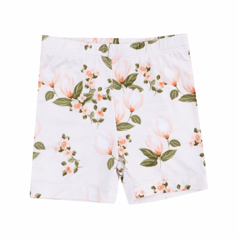 Floating Magnolia Bamboo Viscose Loungewear Short Set
