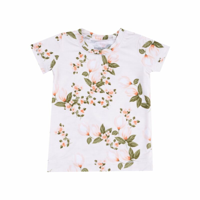 Floating Magnolia Bamboo Viscose Loungewear Short Set from Angel Dear