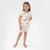 Floating Magnolia Bamboo Viscose Loungewear Short Set available at Blossom