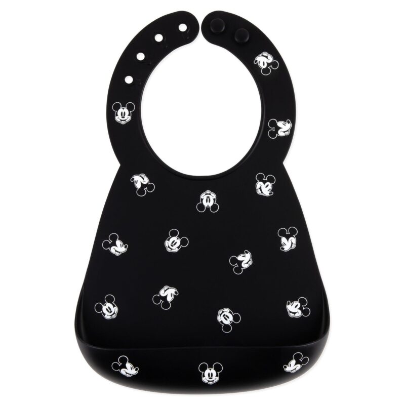 Bumkins Silicone Bib: Mickey Mouse Faces