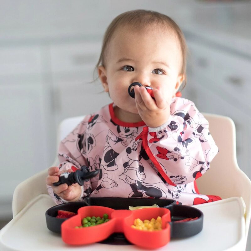 Silicone Grip Dish: Minnie Mouse made by Bumkins