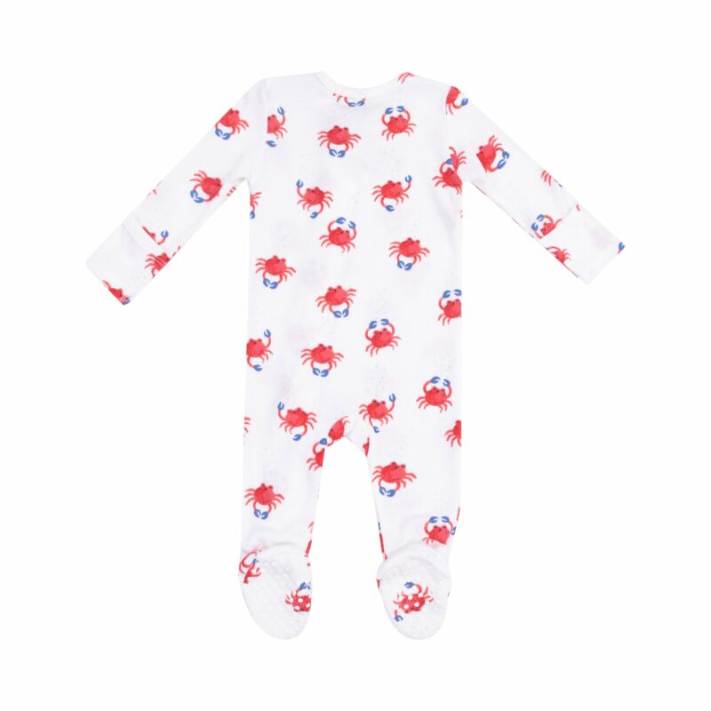 Crabby Cuties Zipper Footie from Angel Dear