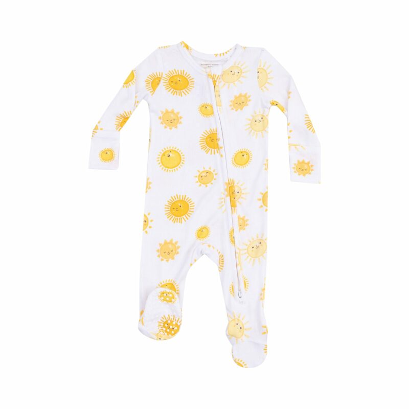 Angel Dear Happy Suns Zipper Footie