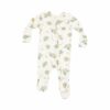 Angel Dear Sea Turtles Bamboo Viscose Zipper Footie