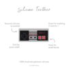 Bumkins Silicone Teether: NES Controller part of our  collection