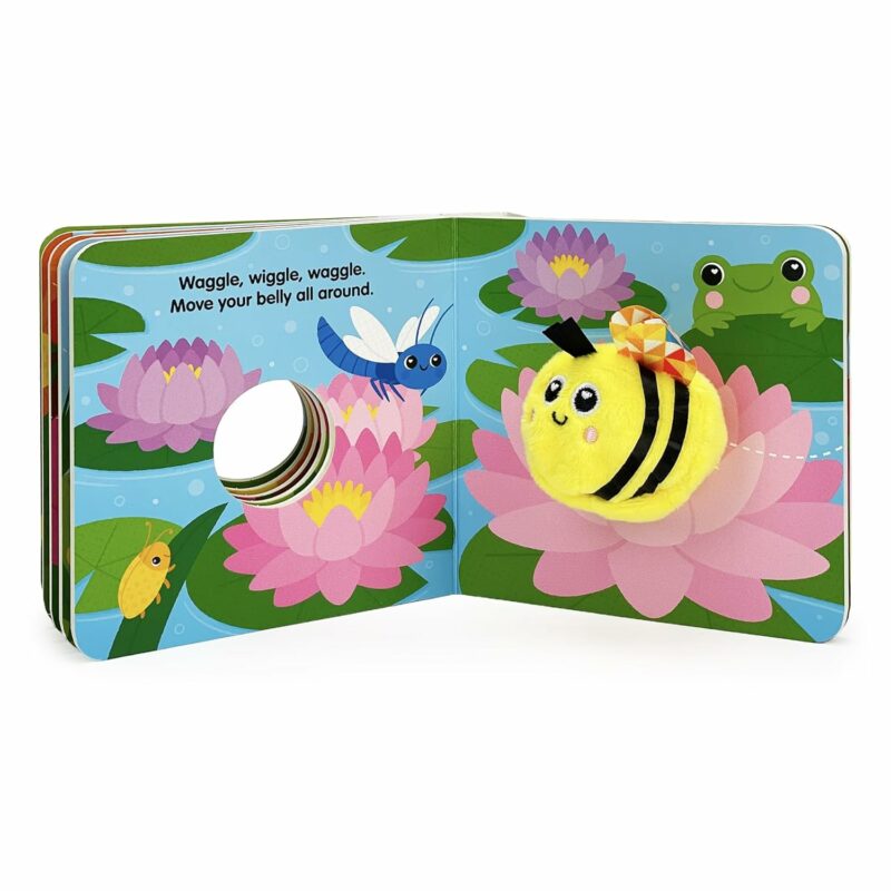 Busy Buzzy Bee Finger Puppet Board Book made by