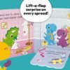 Dinos Love Jelly Beans Easter Lift-a-Flap Board Book from