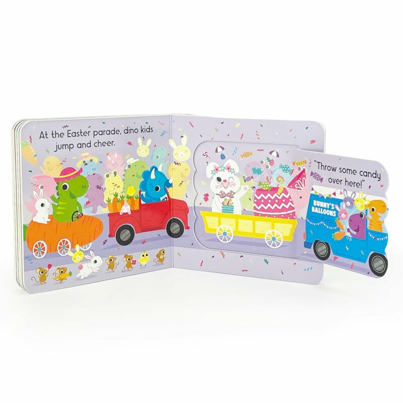 Dinos Love Jelly Beans Easter Lift-a-Flap Board Book made by
