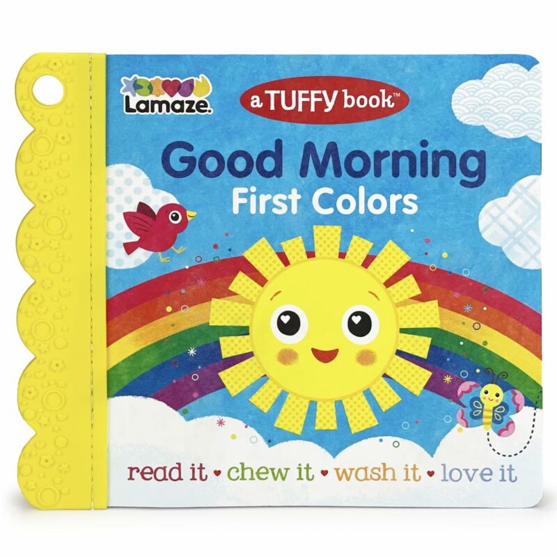 Good Morning Tuffy Teether Indestructible Book