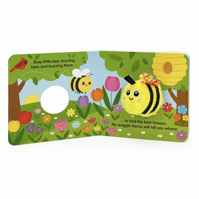 Busy Buzzy Bee Finger Puppet Board Book from
