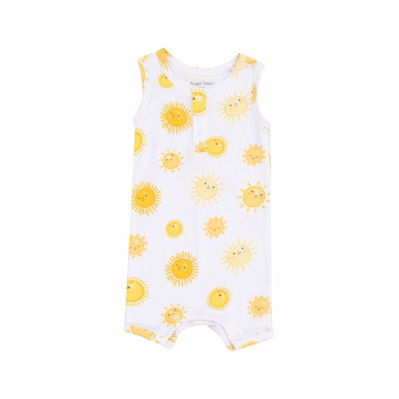 Angel Dear Happy Suns Sleeveless Shortie Romper