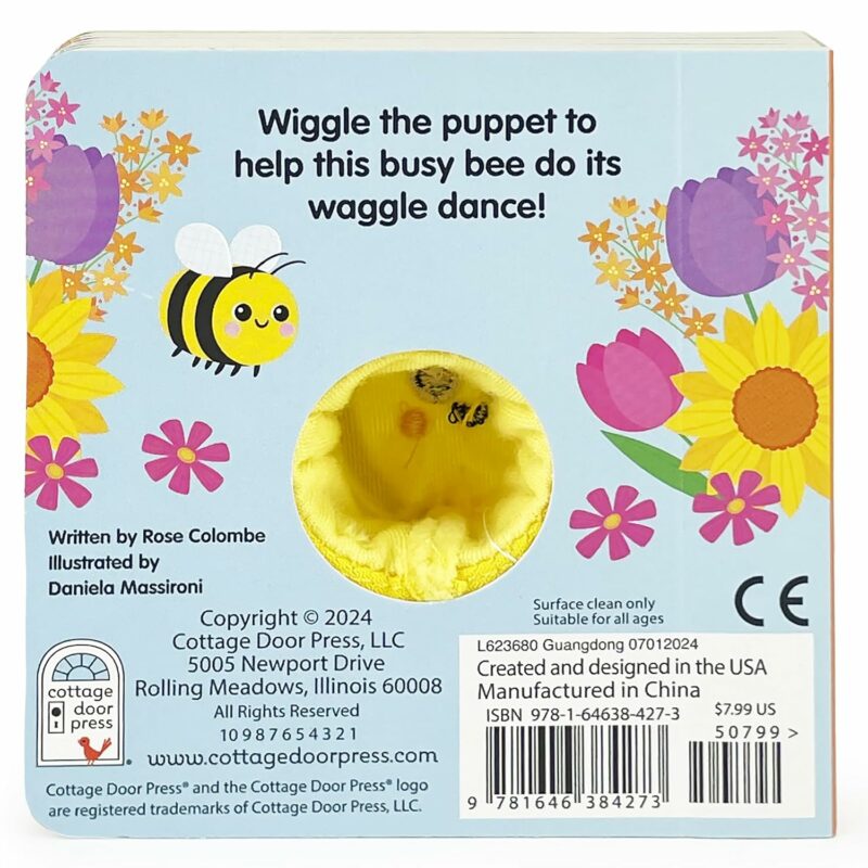 Busy Buzzy Bee Finger Puppet Board Book Children's Books