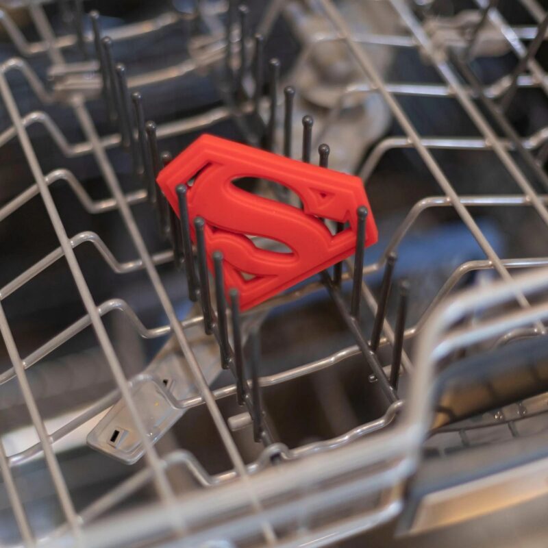 Bumkins Silicone Teether: Superman Toys