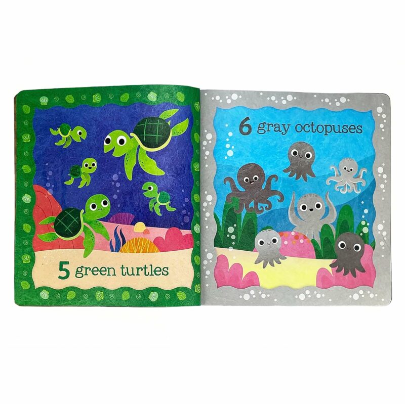 Counting Colors in the Sea Tuffy Teether Indestructible Book Children's Books