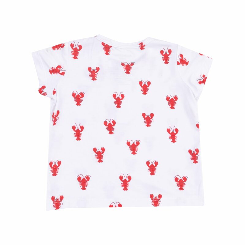 Lobster Bamboo Pocket Henley and French Terry Short