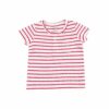 Stripe Vintage Red Shirt Rib And Short French Terry from Angel Dear