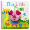 This Little Piggy Nursery Rhyme Finger Puppet Board Book