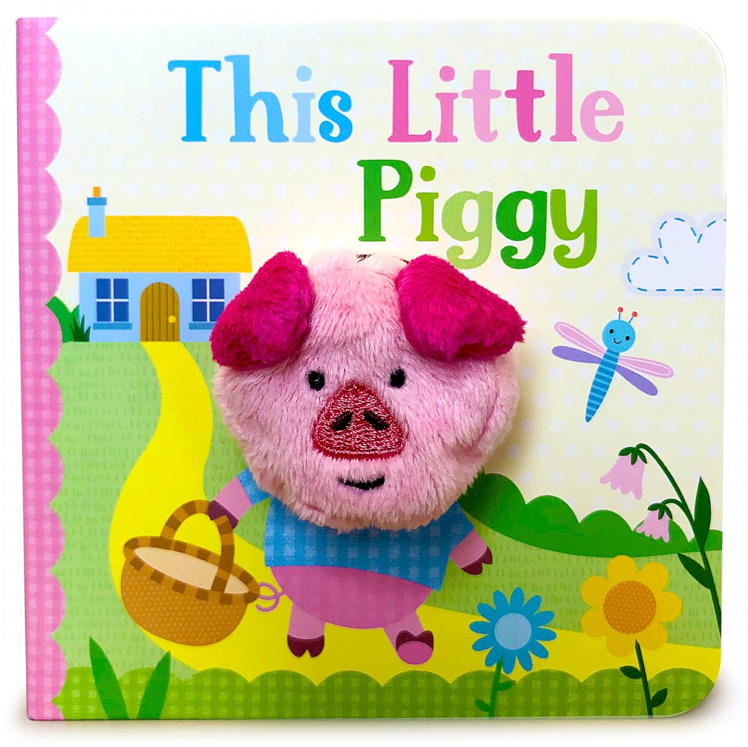 This Little Piggy Nursery Rhyme Finger Puppet Board Book