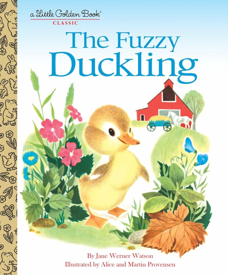 The Fuzzy Duckling Little Golden Book