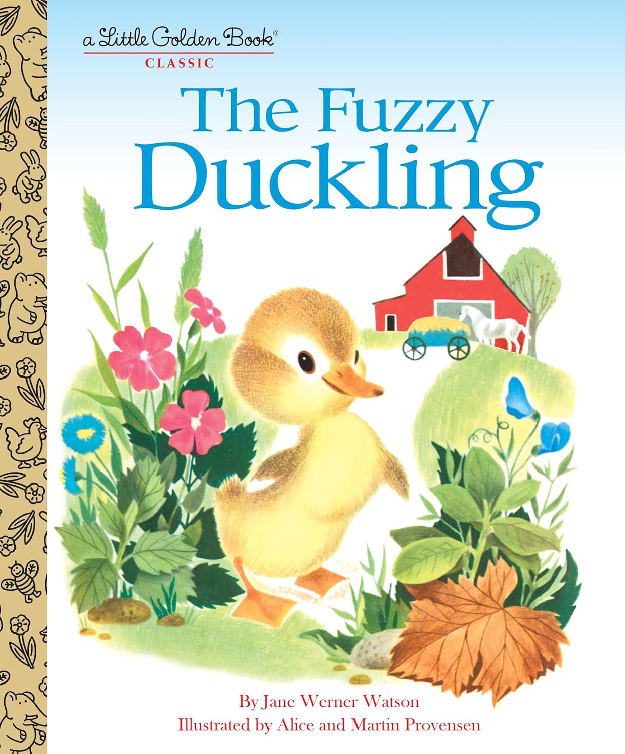The Fuzzy Duckling Little Golden Book