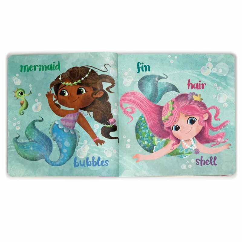Mermaid's First Words Tuffy Teether Indestructible Book from