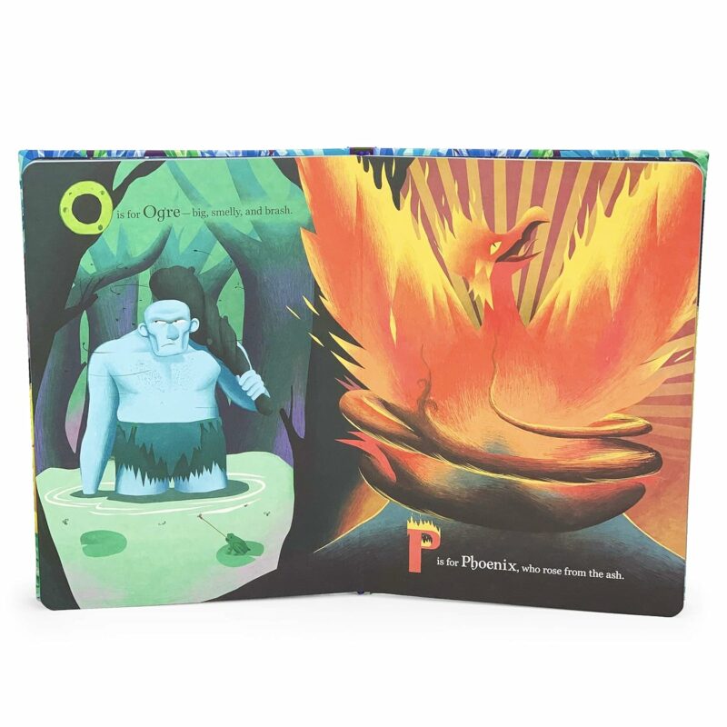 A Beast C Mythical Creature ABC Counting Board Book from