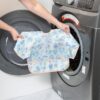 Bumkins Sleeved Bib: Aloha Stitch Feeding
