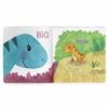 Dinosaurs Big & Little Tuffy Teether Indestructible Book made by