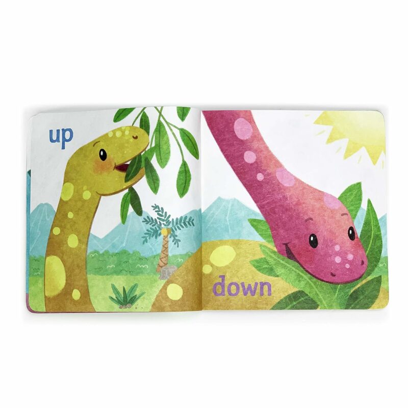 Dinosaurs Big & Little Tuffy Teether Indestructible Book from