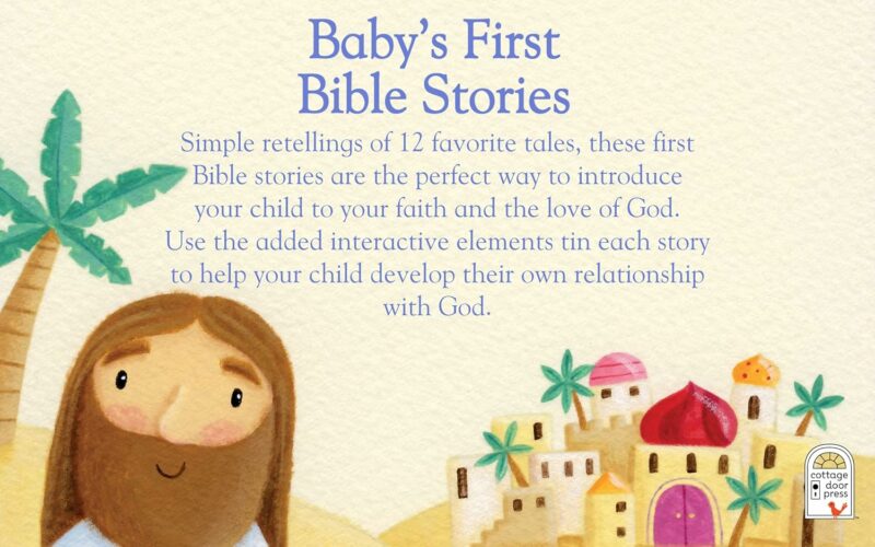 Baby's First Bible Stories Board Book from