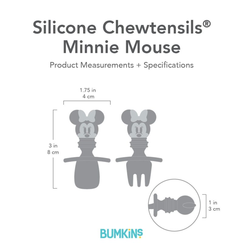 Bumkins Silicone Chewtensils: Minnie Mouse part of our  collection