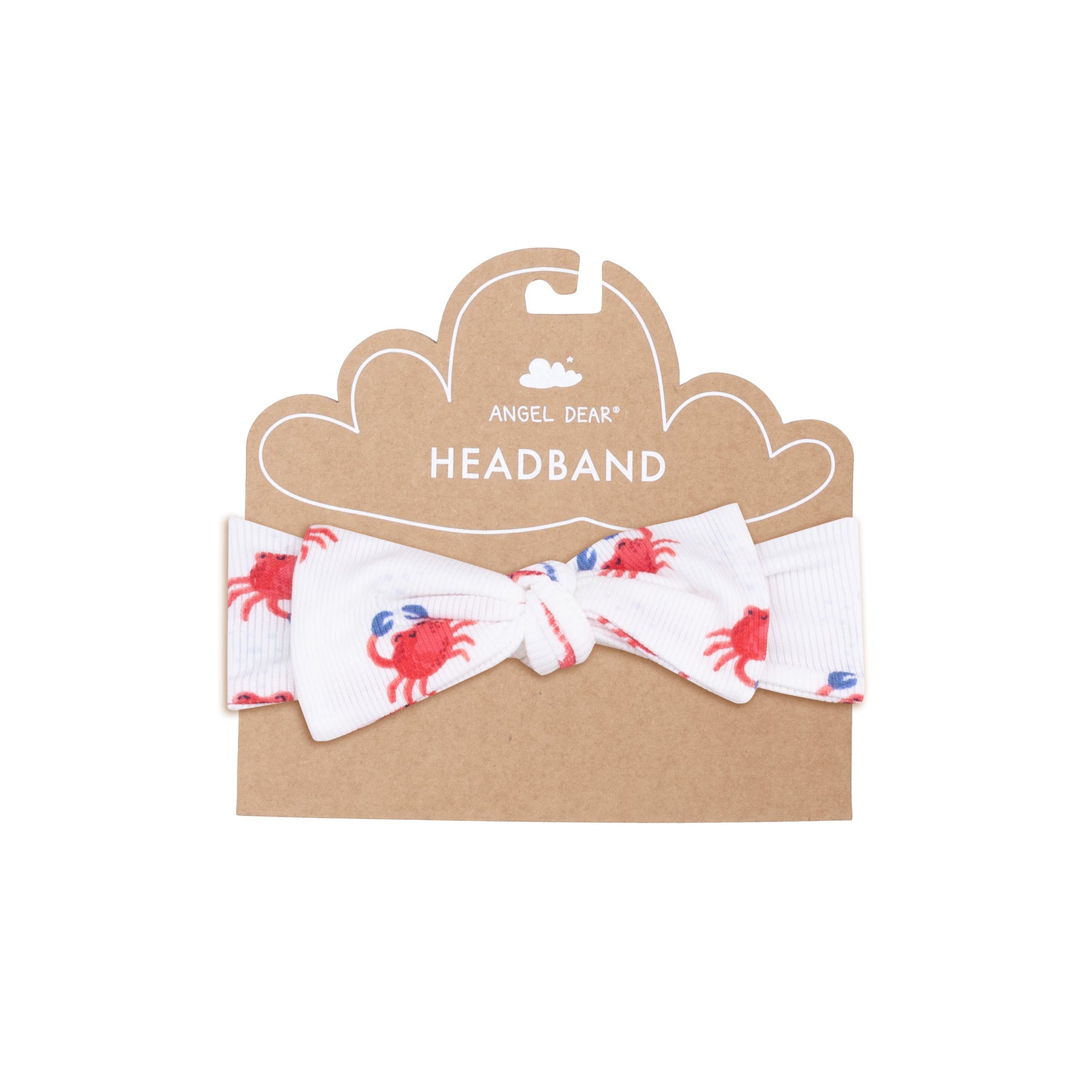 Angel Dear Crabby Cuties Knot Headband