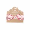 Angel Dear Stripe Vintage Red Knot Headband