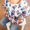 Sleeved Bib: Super Mario Classic from Bumkins