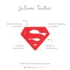 Bumkins Silicone Teether: Superman available at Blossom