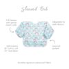 Bumkins Sleeved Bib: Rainbows Feeding