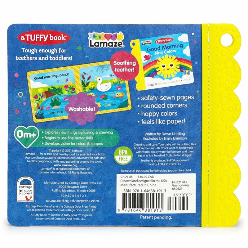 Good Morning Tuffy Teether Indestructible Book part of our  collection
