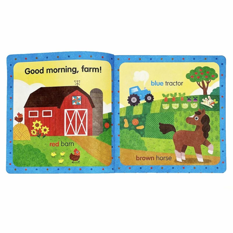 Good Morning Tuffy Teether Indestructible Book made by