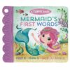 Mermaid's First Words Tuffy Teether Indestructible Book