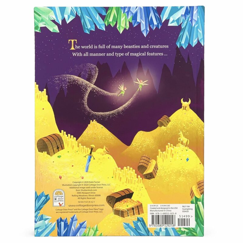 A Beast C Mythical Creature ABC Counting Board Book Children's Books